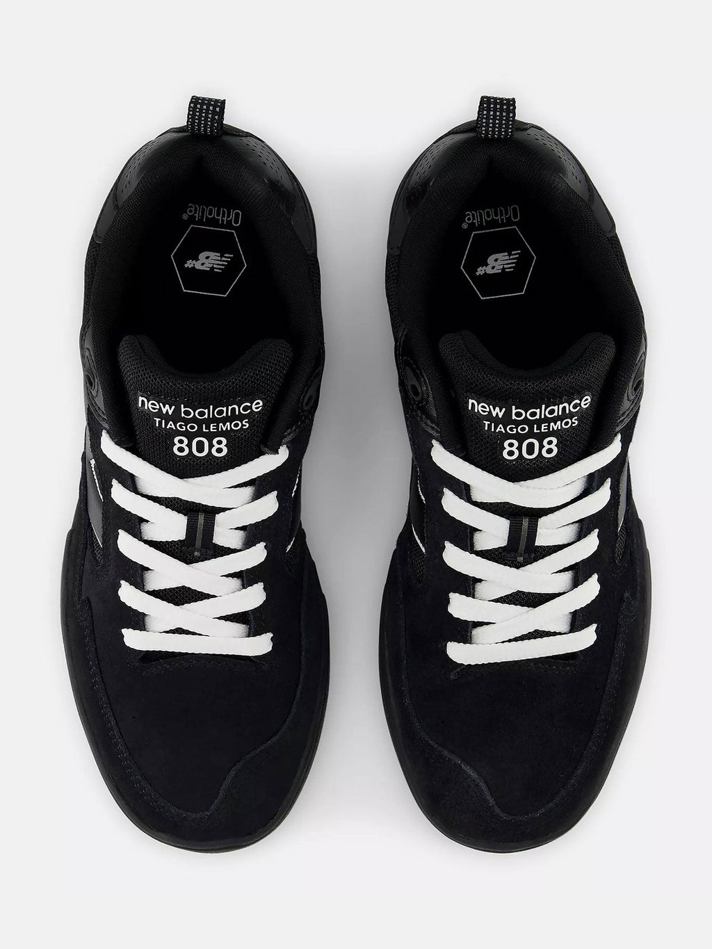 808 Light Tiago Black/White Shoes