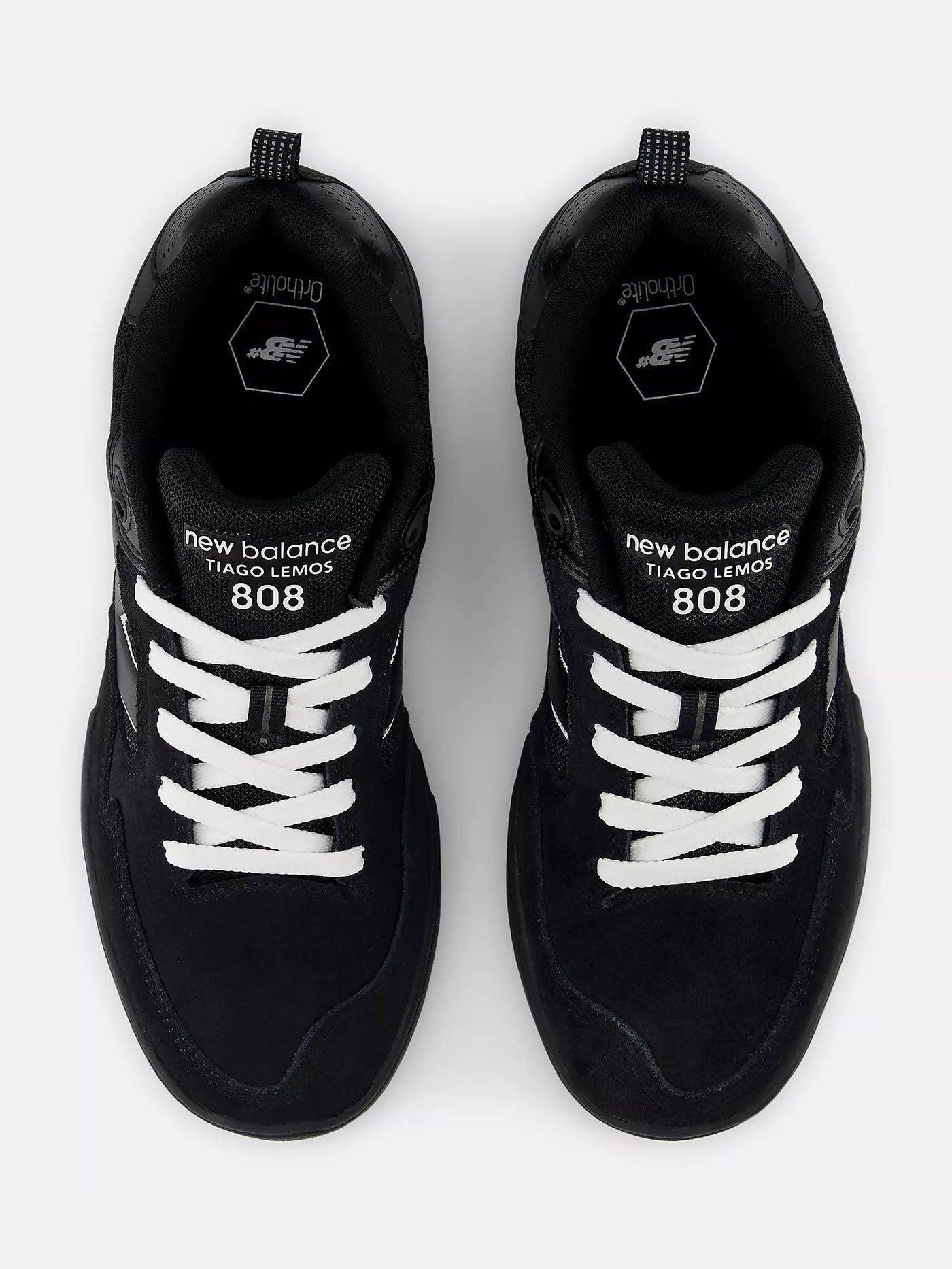 808 Light Tiago Black/White Shoes