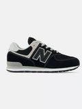 574 Black/White Shoes (Kids)