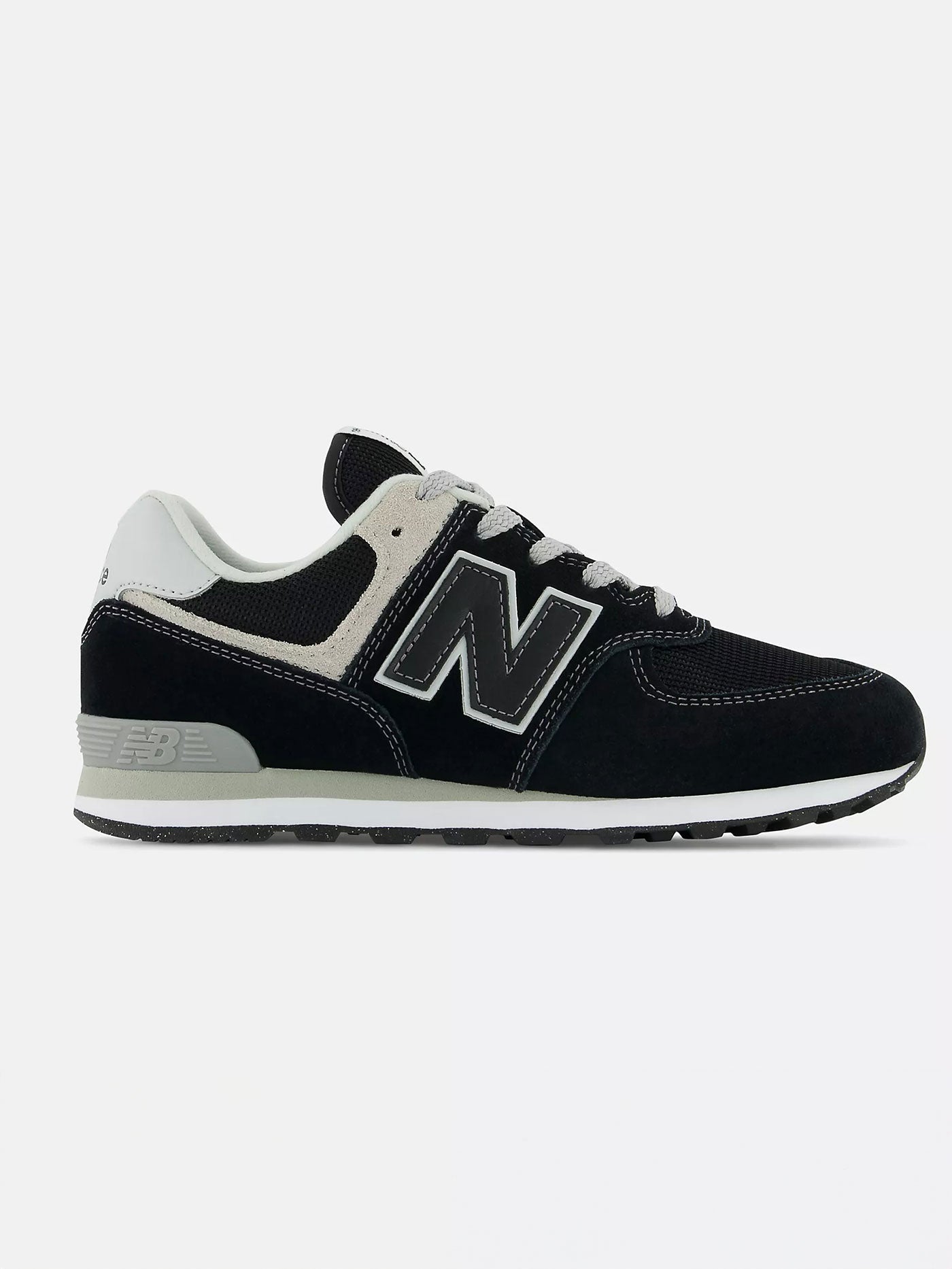 574 Black/White Shoes (Kids)