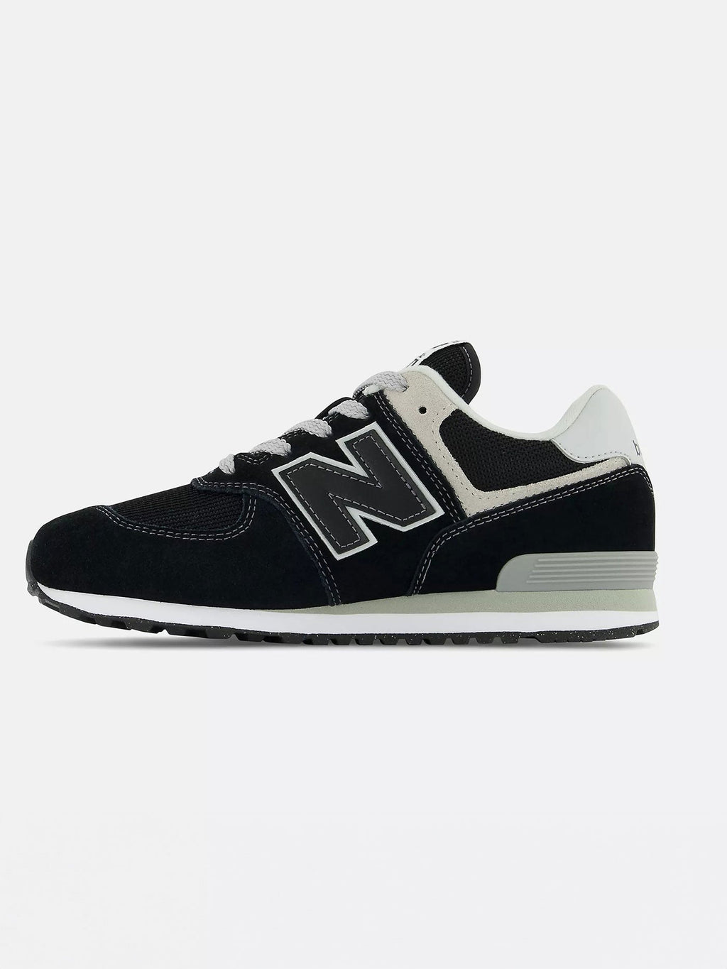 574 Black/White Shoes (Kids)