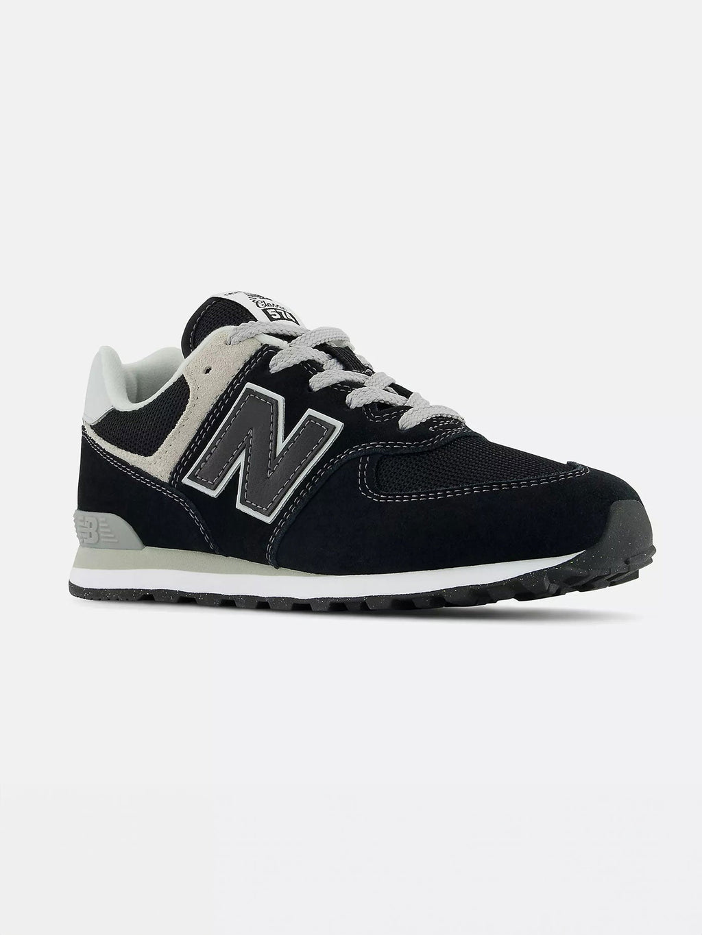 574 Black/White Shoes (Kids)