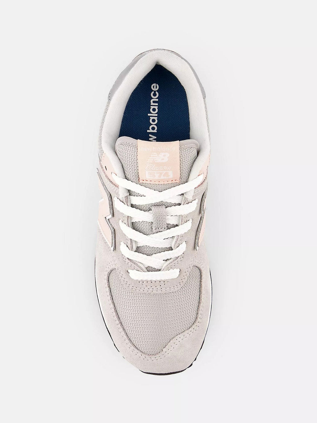574 Nimbus Nuage/Rose Haze Shoes (Youth 7-14)