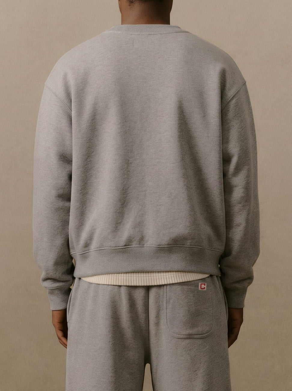 American Classic Crewneck (Heather Grey)
