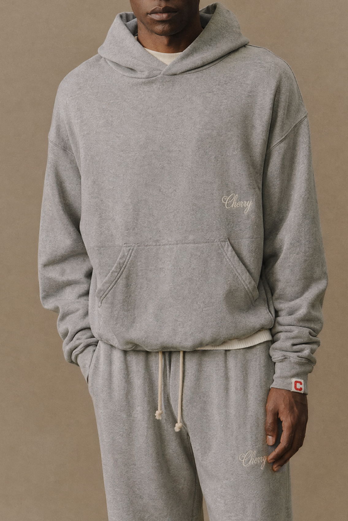 American Classic Pullover Hoodie (Heather Grey)