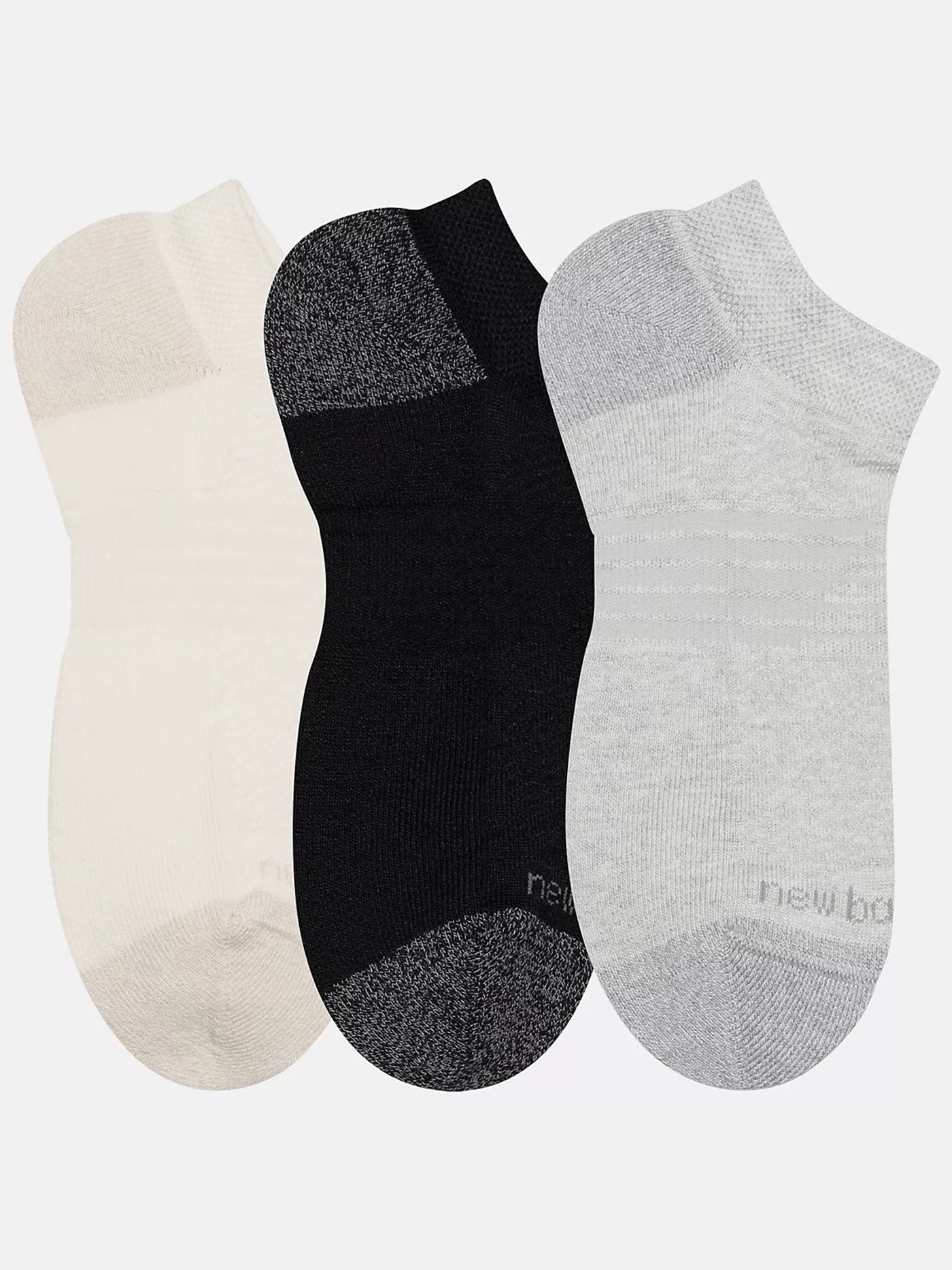 Active No Show 3 Pack Socks