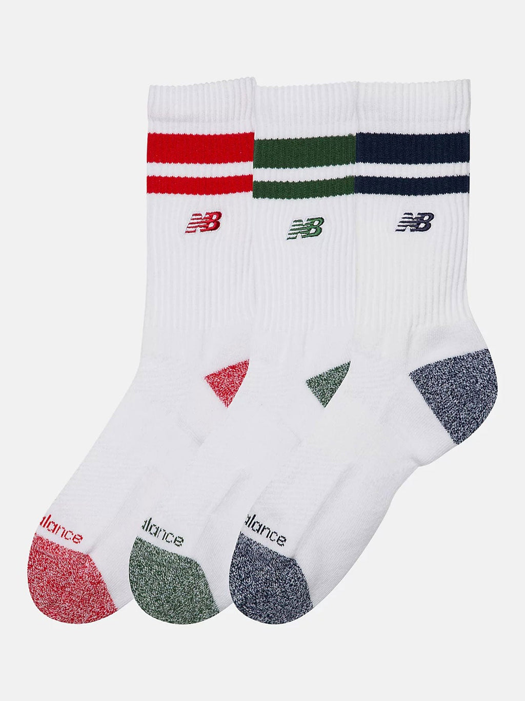 Active Premium Stripe 3 Packs Socks