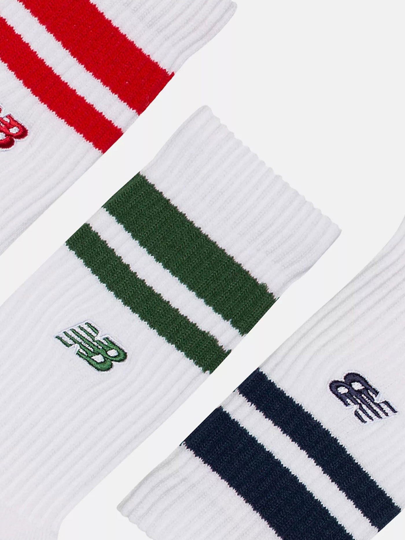 Active Premium Stripe 3 Packs Socks