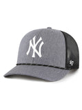 MLB Carbon Rope 47 Trucker New York Yankees Hat