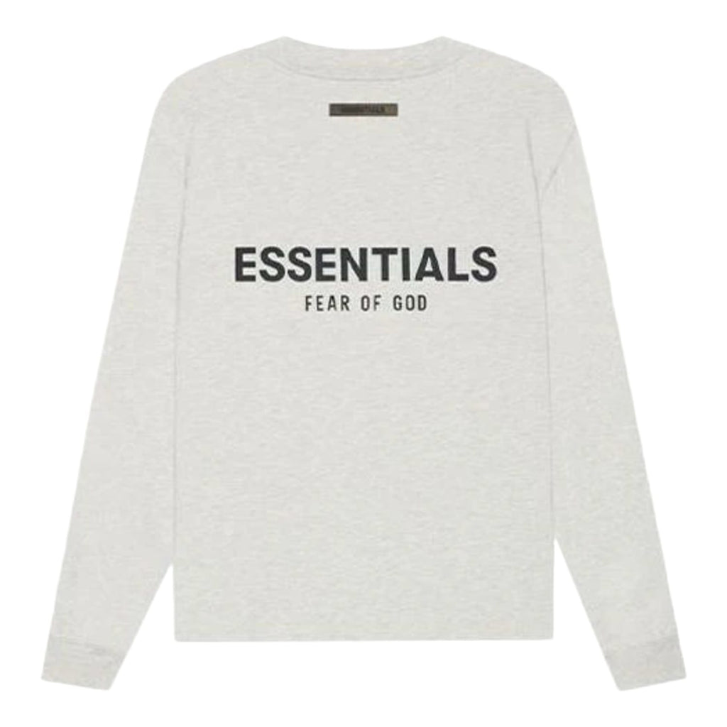 Fear of God Essentials L/S Tee Light Heather Oatmeal