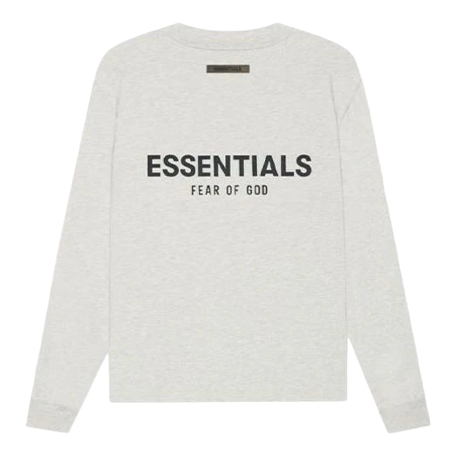 Fear of God Essentials L/S Tee Light Heather Oatmeal