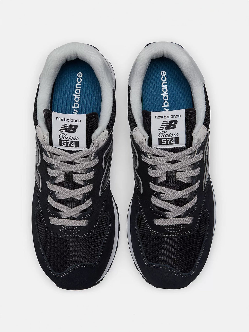 574 Core Black/White Shoes