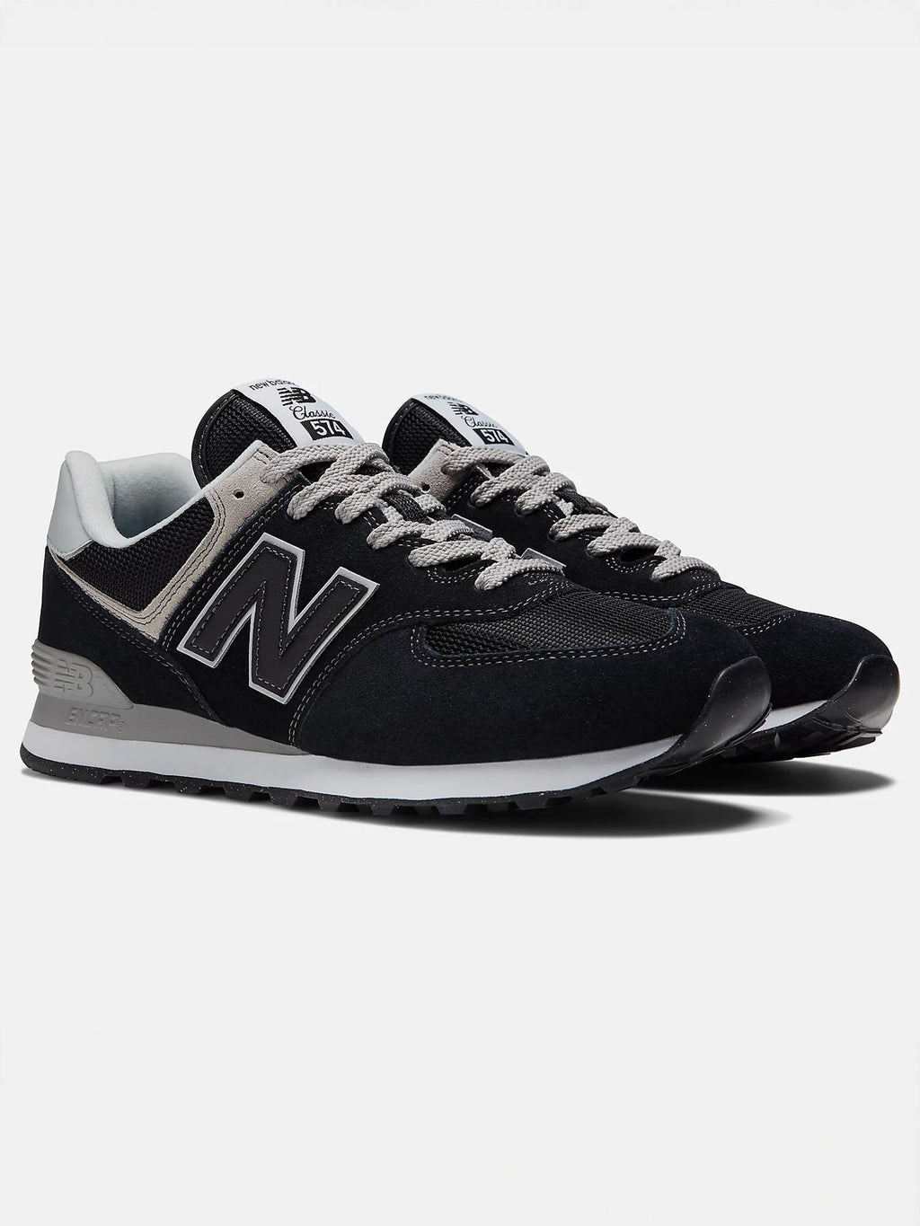 574 Core Black/White Shoes