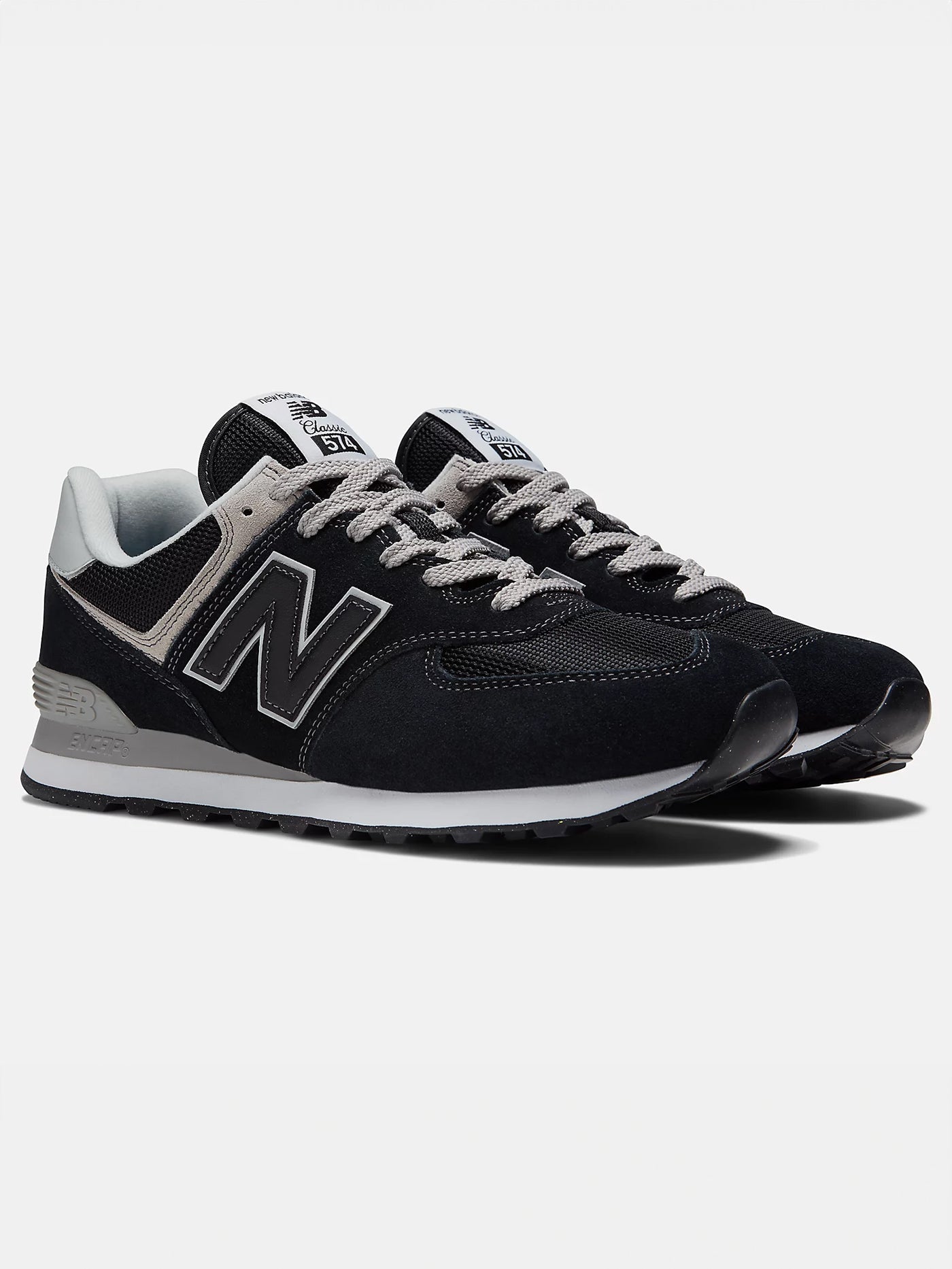 574 Core Black/White Shoes