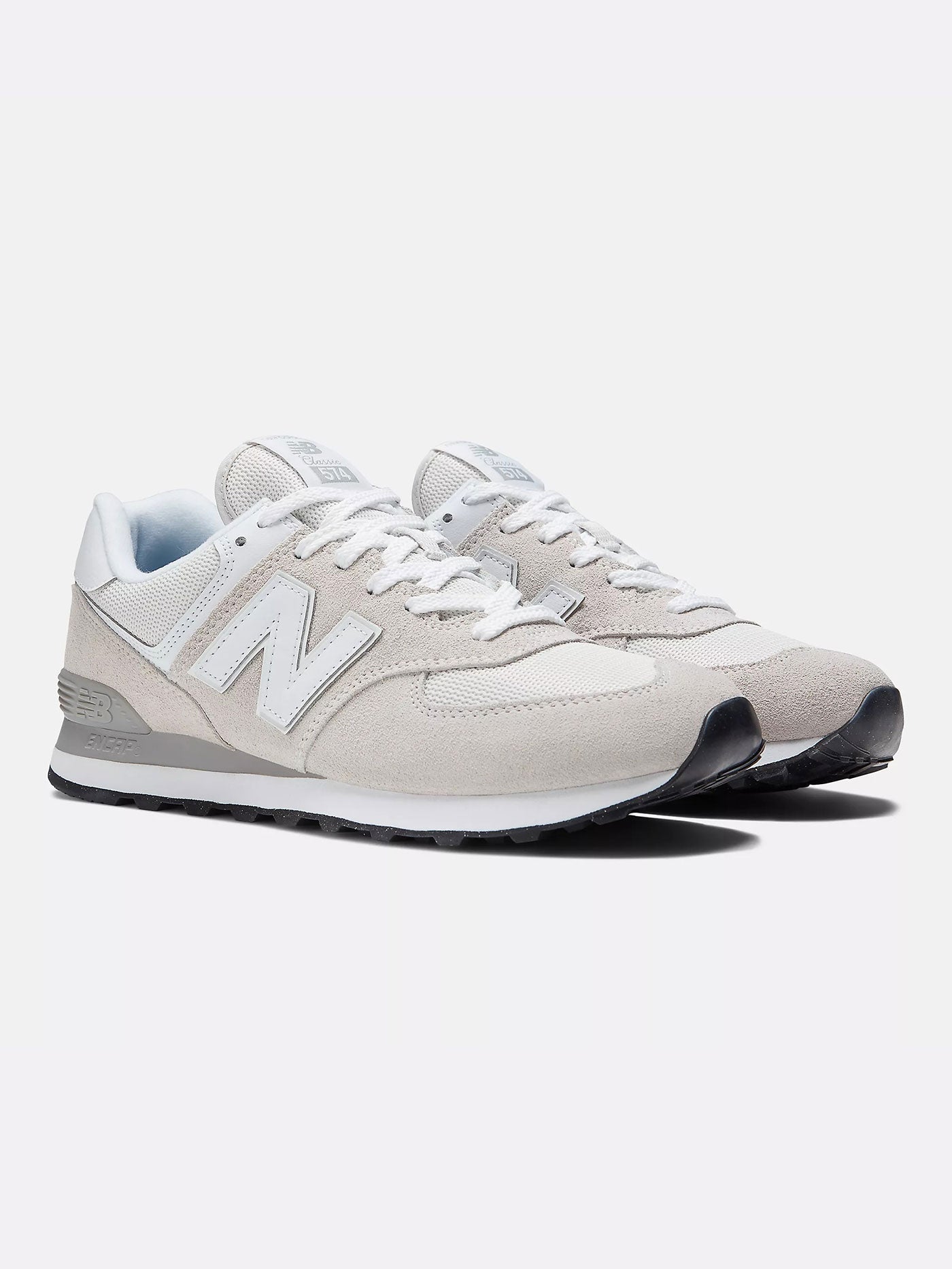 574 Nimbus Cloud/White Shoes