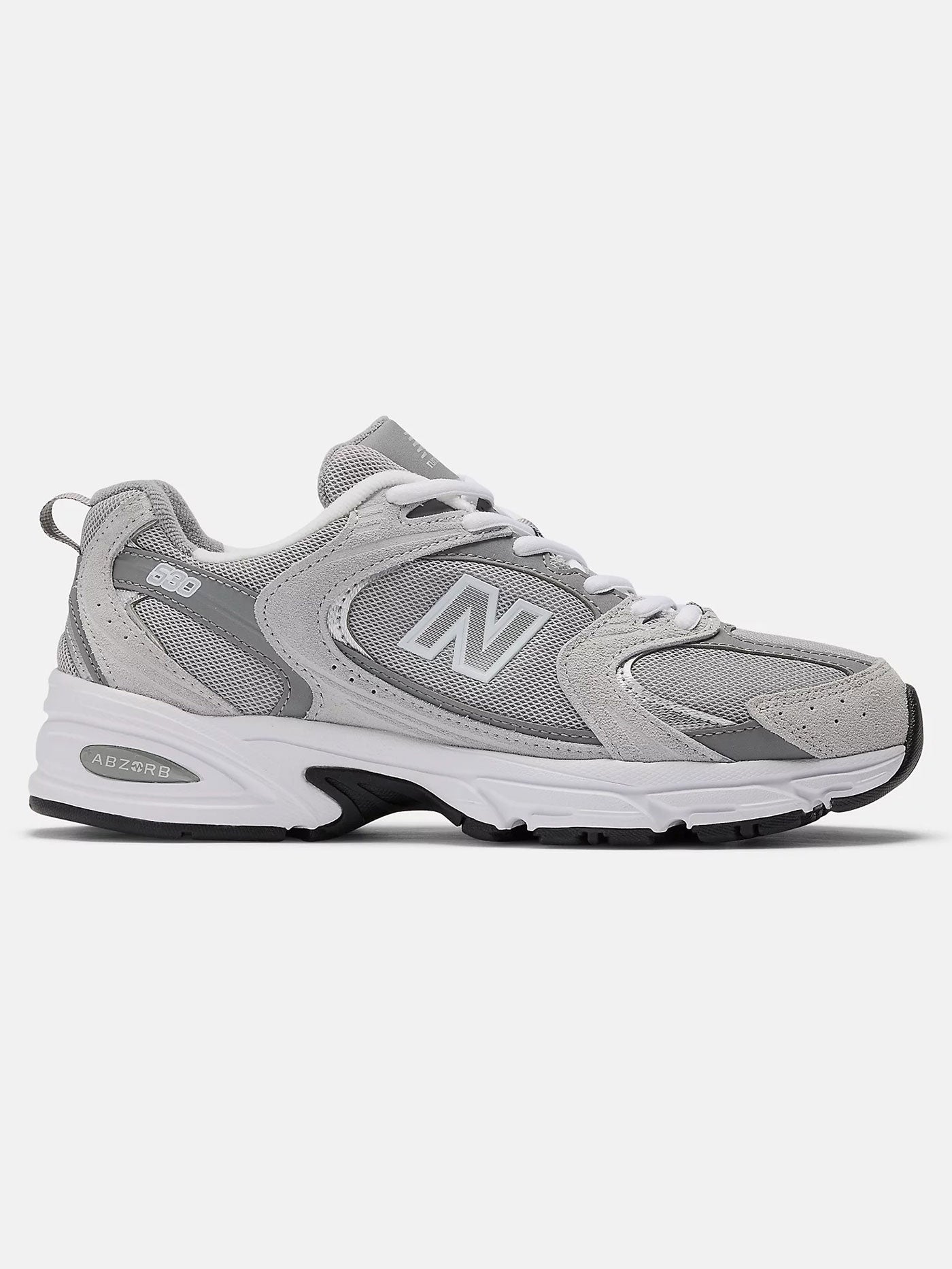 530 Rainclouds/Shadow Grey/Silver Metallic Shoes