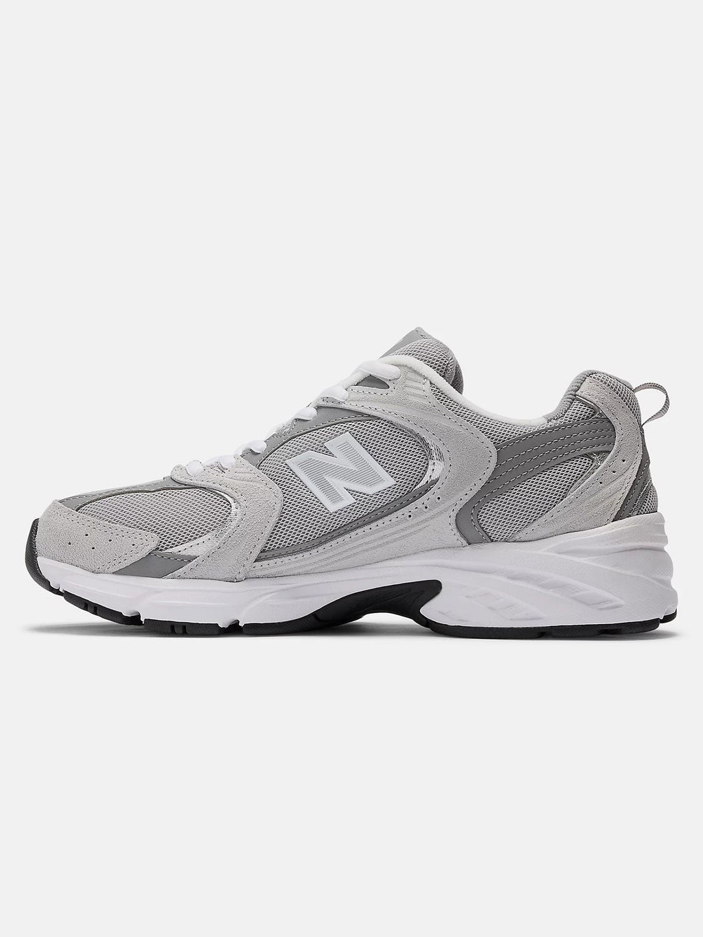 530 Rainclouds/Shadow Grey/Silver Metallic Shoes