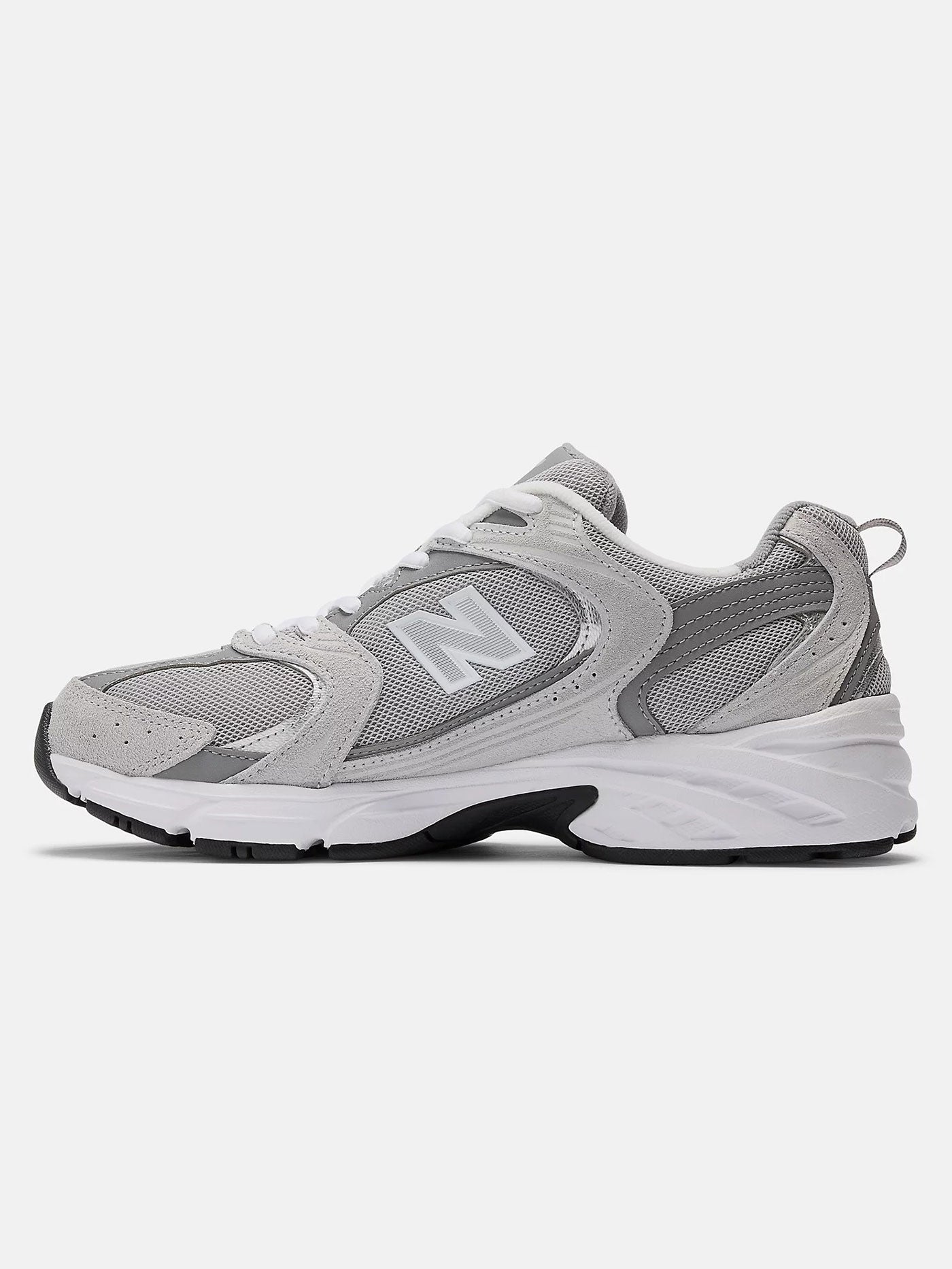 530 Rainclouds/Shadow Grey/Silver Metallic Shoes