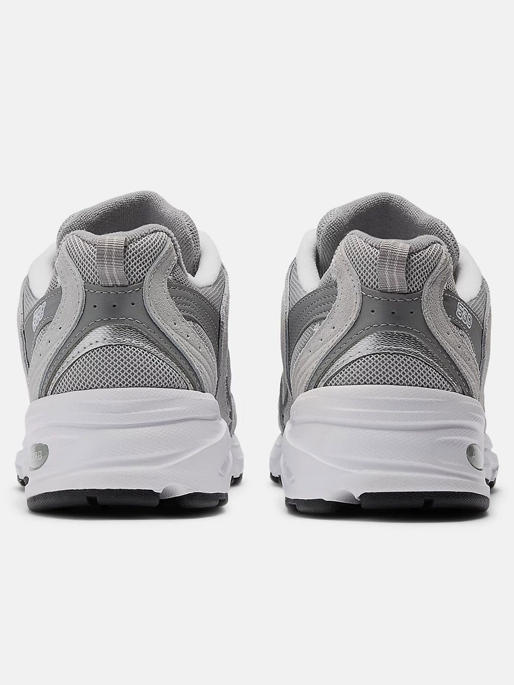 530 Rainclouds/Shadow Grey/Silver Metallic Shoes