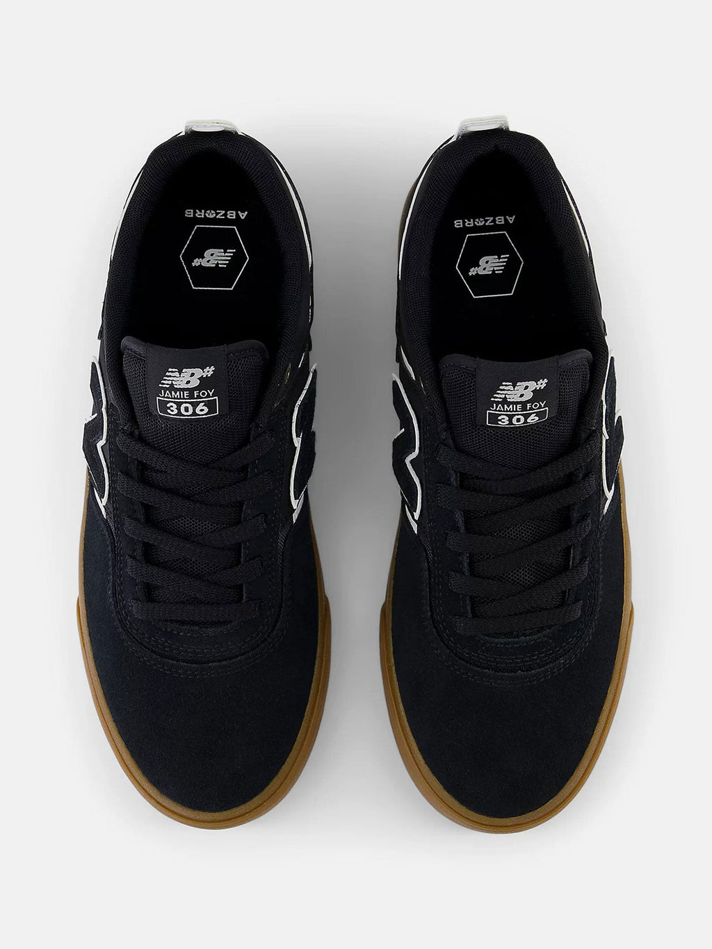 306 Foy Black/Gum Shoes