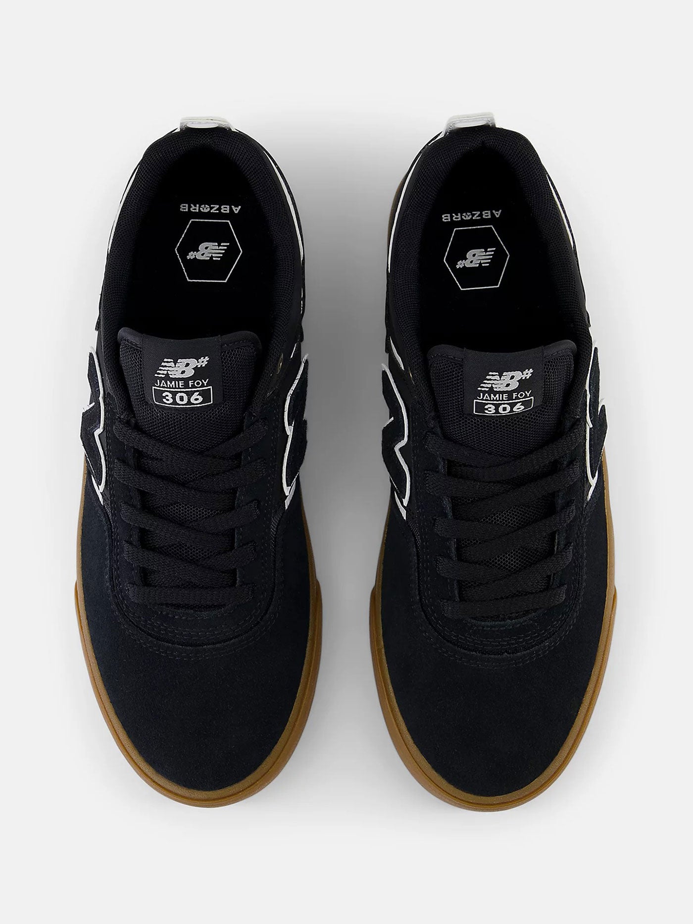 306 Foy Black/Gum Shoes