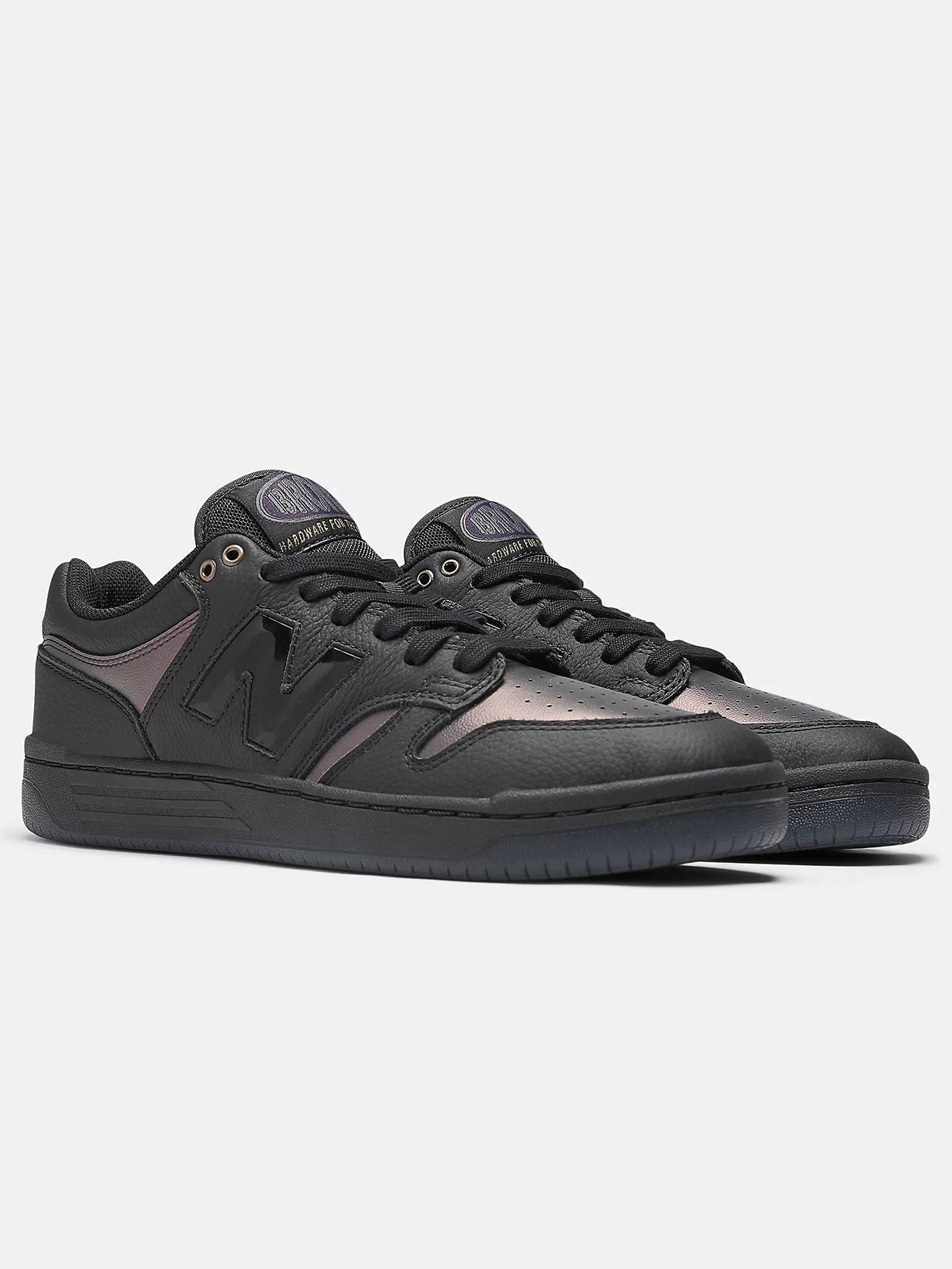 480 x Bronze 56K Black/Black Shoes