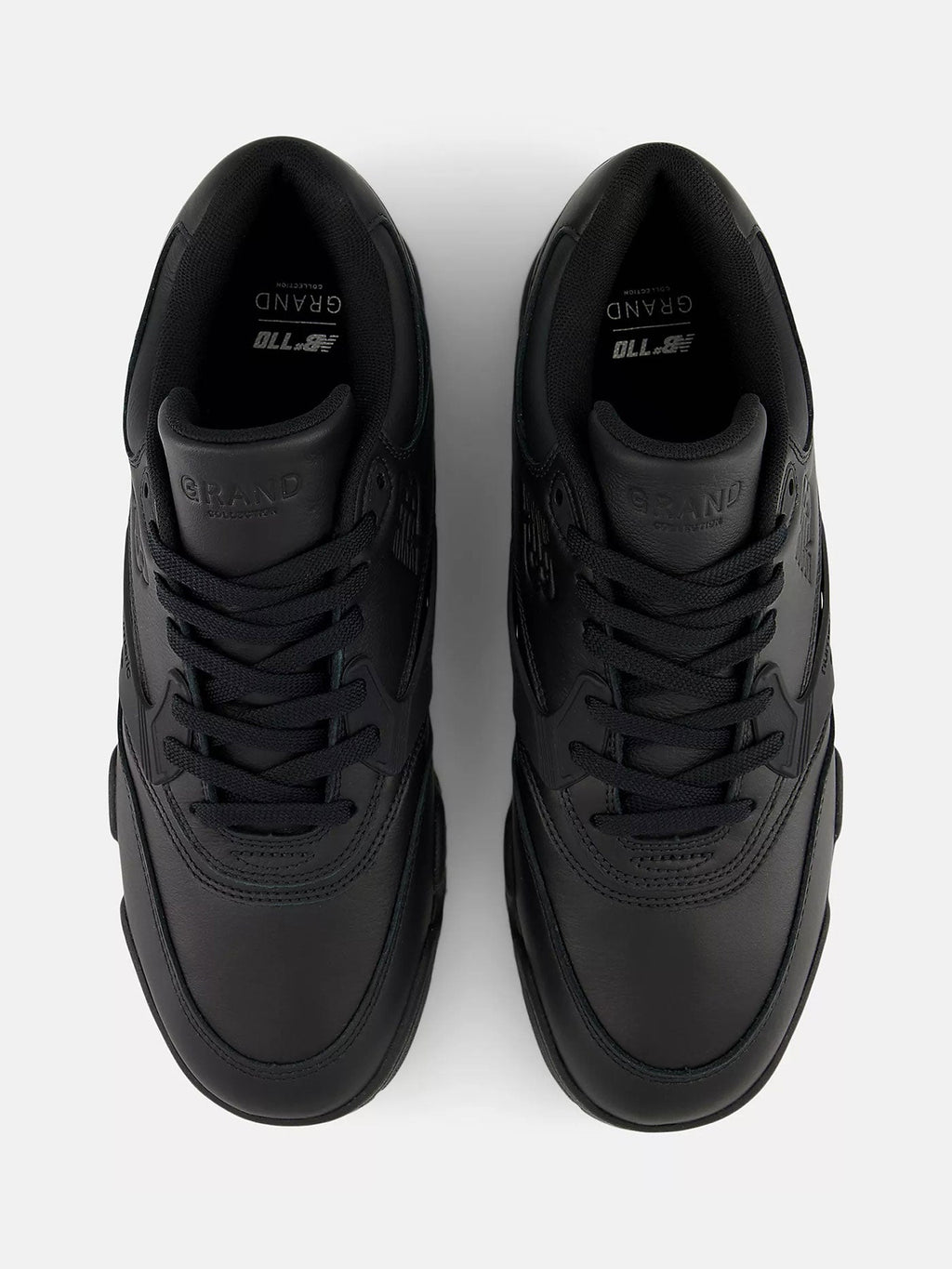 Nb Numeric x Grand 770 Black Leather Shoes