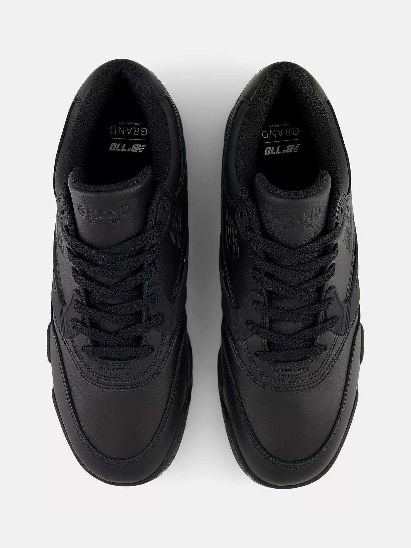 Nb Numeric x Grand 770 Black Leather Shoes