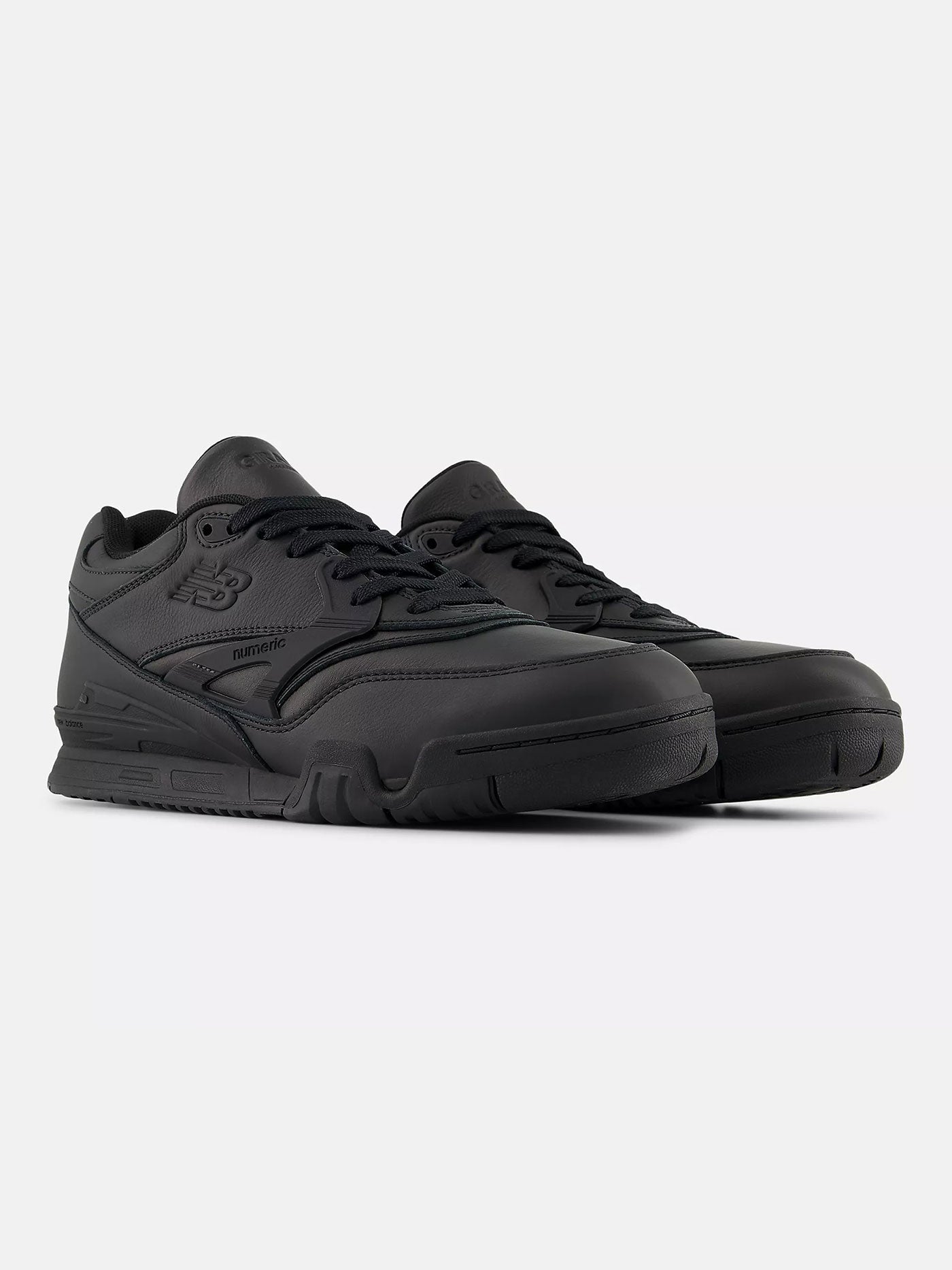 Nb Numeric x Grand 770 Black Leather Shoes