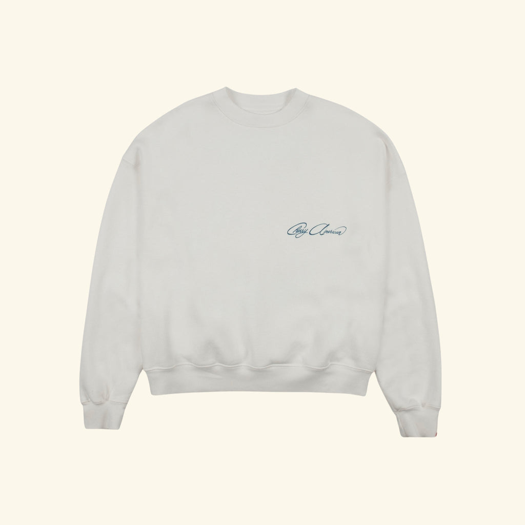 Cherry American Crewneck (Vintage White)