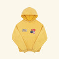 Patchwork Hoodie (Butter Yellow)