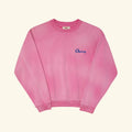 Chainstitch Logo Crewneck (Fuchsia)