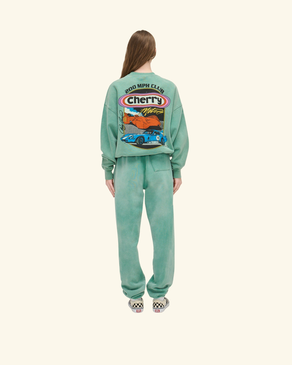 Cherry American Crewneck (Pine)