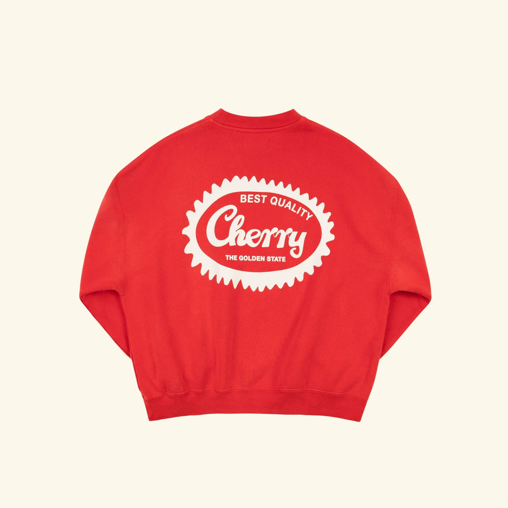 Best Quality Crewneck (Sun Faded Red)