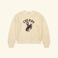 Knit Western Crew (Cream)