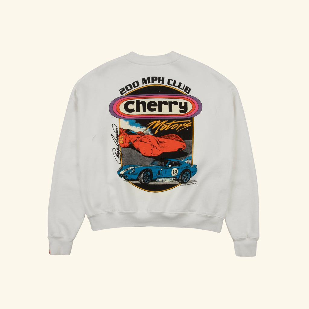 Cherry American Crewneck (Vintage White)