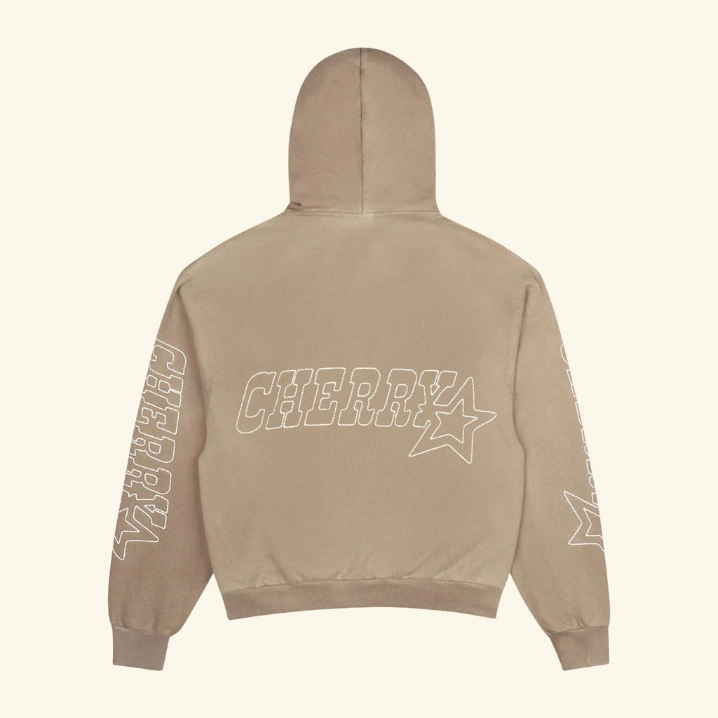 Star Zip Up Hoodie