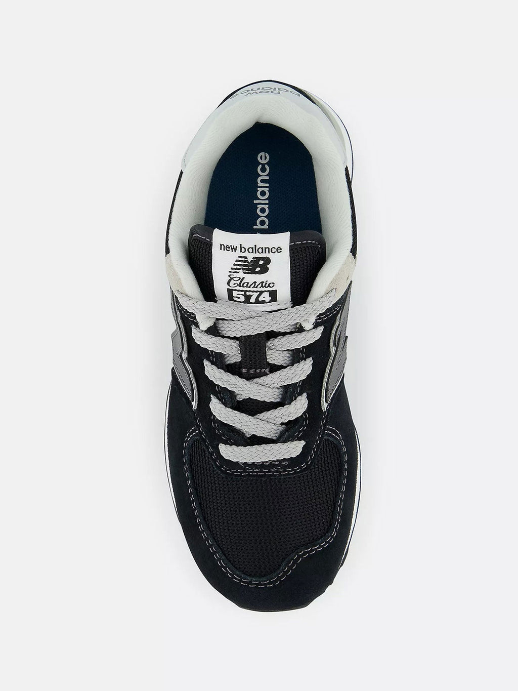 574 Noir/Blanc Shoes (Youth 7-14)