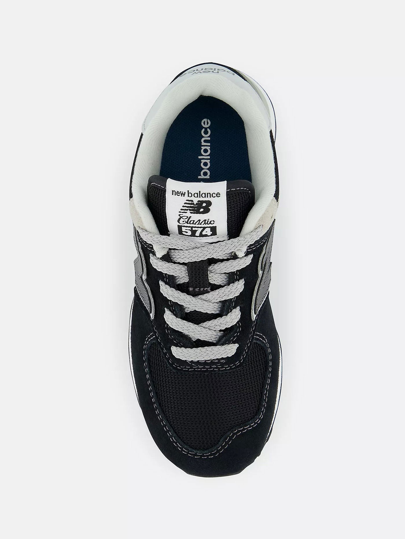 574 Noir/Blanc Shoes (Youth 7-14)