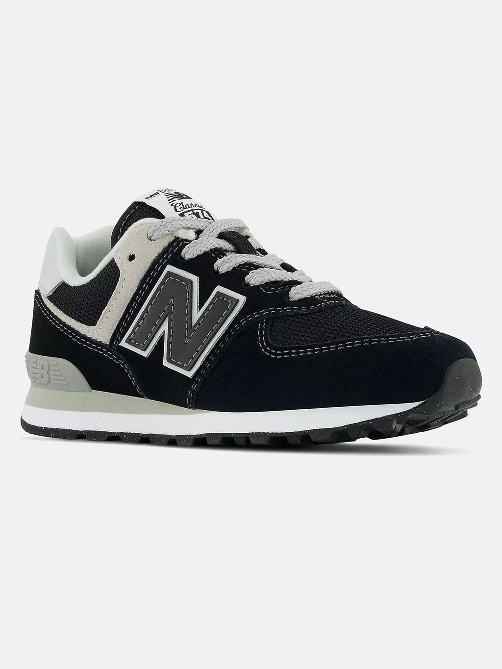 574 Noir/Blanc Shoes (Youth 7-14)