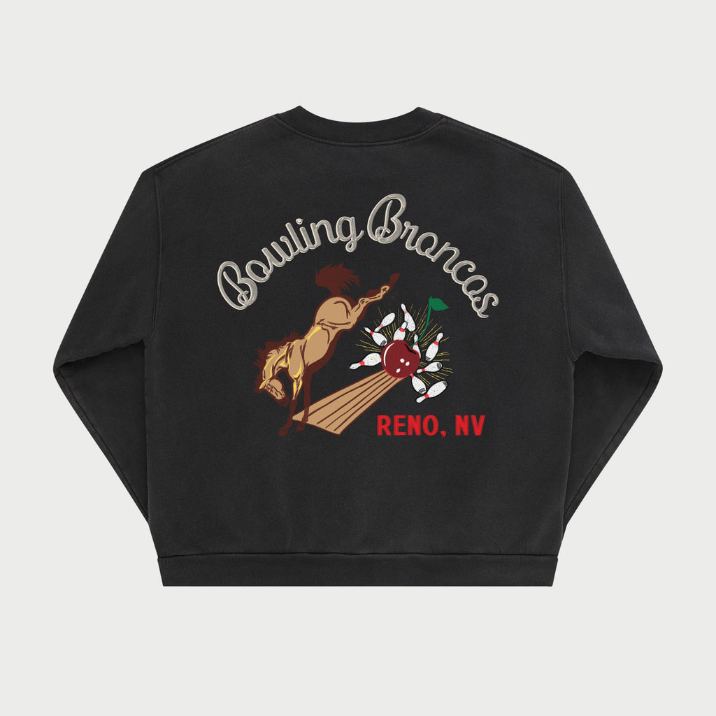 Bowling Broncos Crewneck