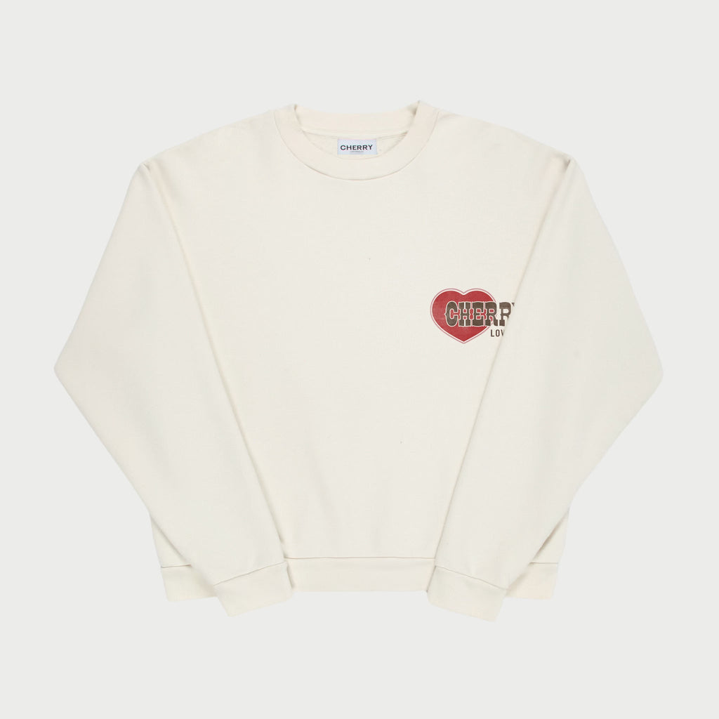 Lovers Crewneck (Cream)