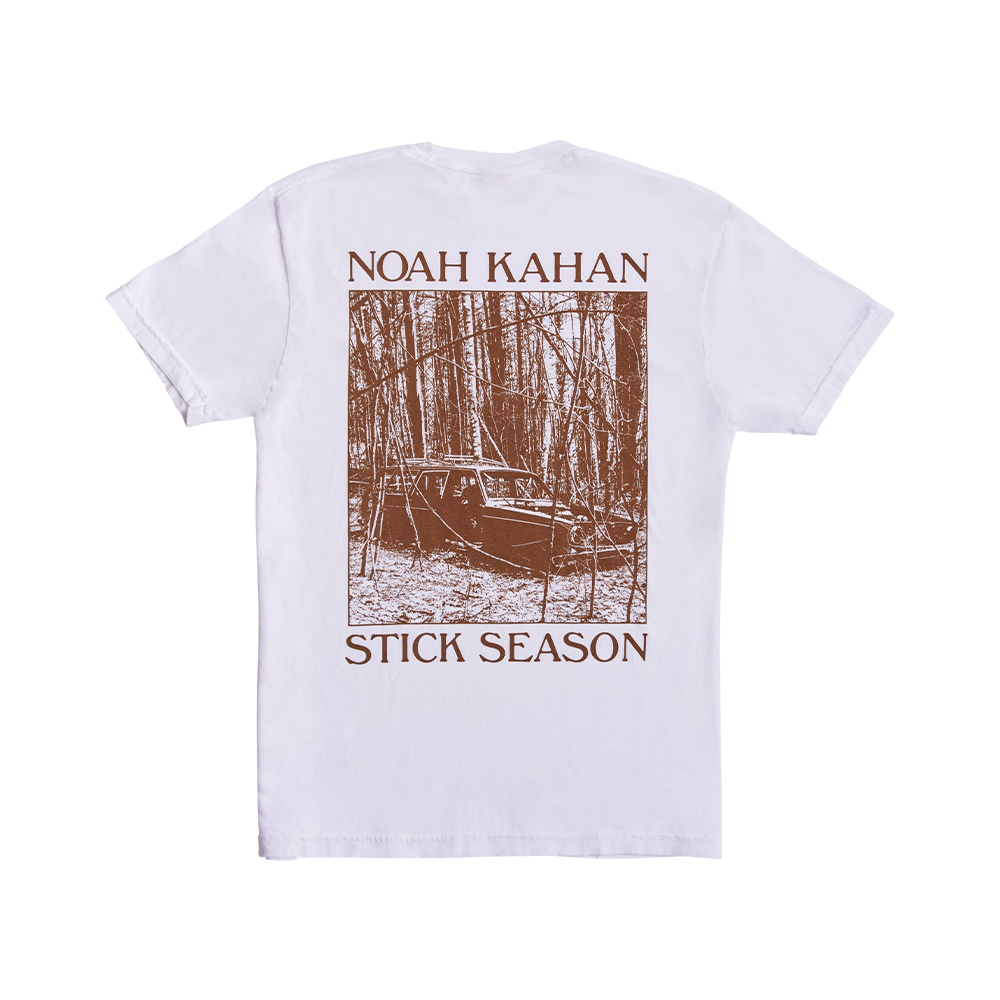Stick Season White Tee