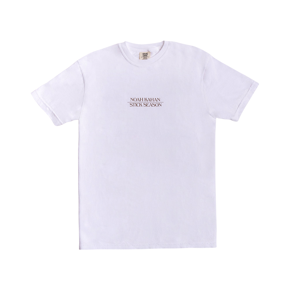 Stick Season White Tee