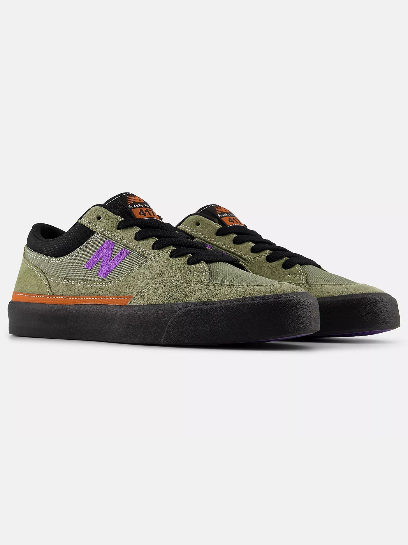 417 Villani Low Olive/Black Shoes