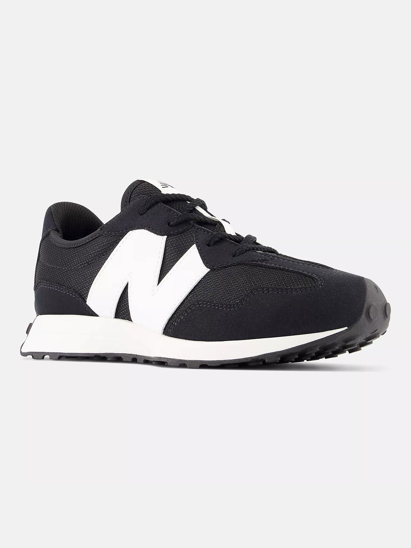 327 Black/White Shoes (Youth 7-14)