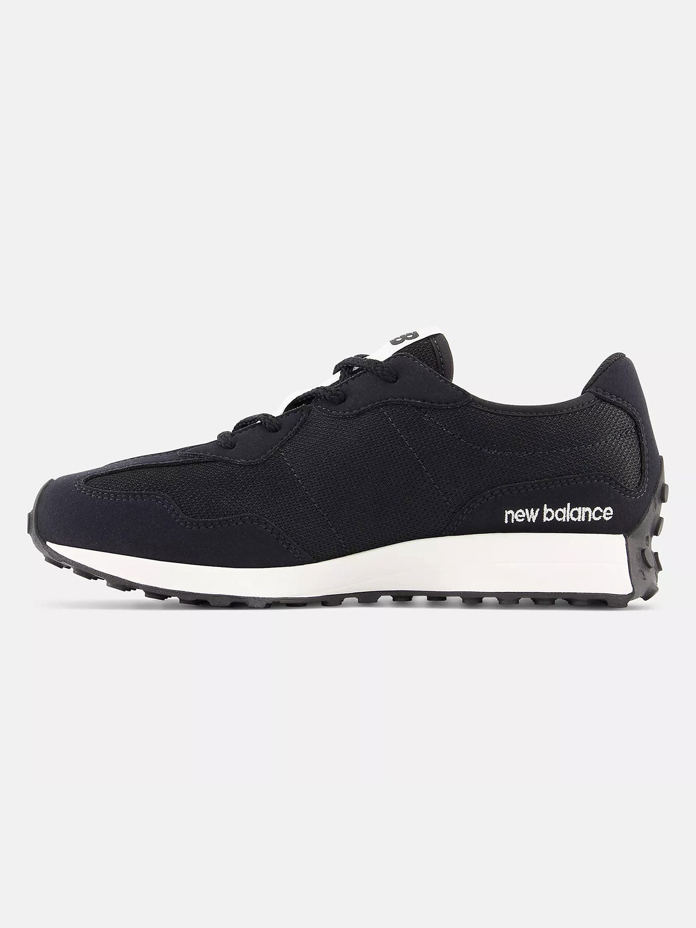 327 Black/White Shoes (Youth 7-14)