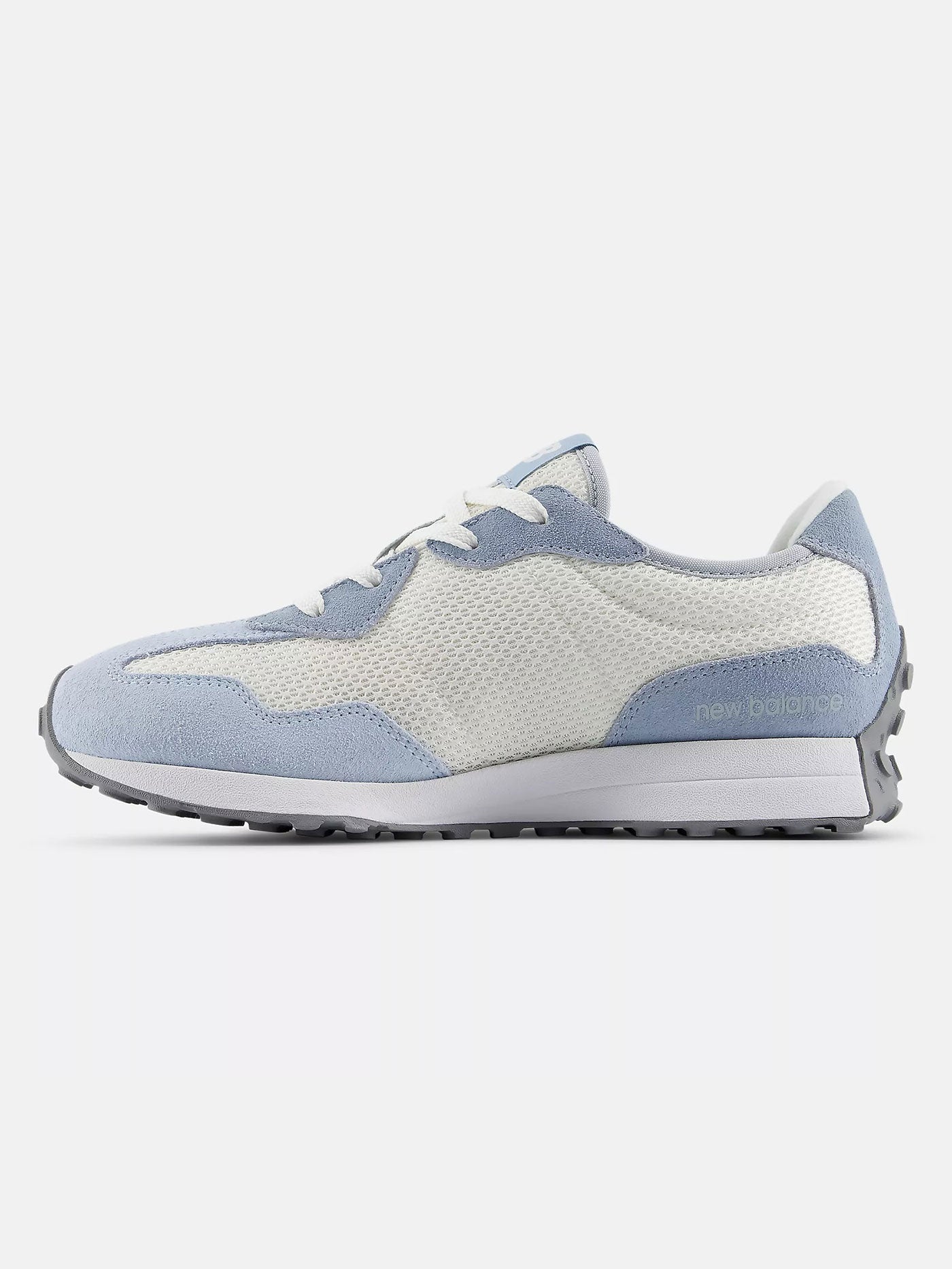 327 Light Arctic Grey/Light Zinc Blue Shoes (Youth 7-14)