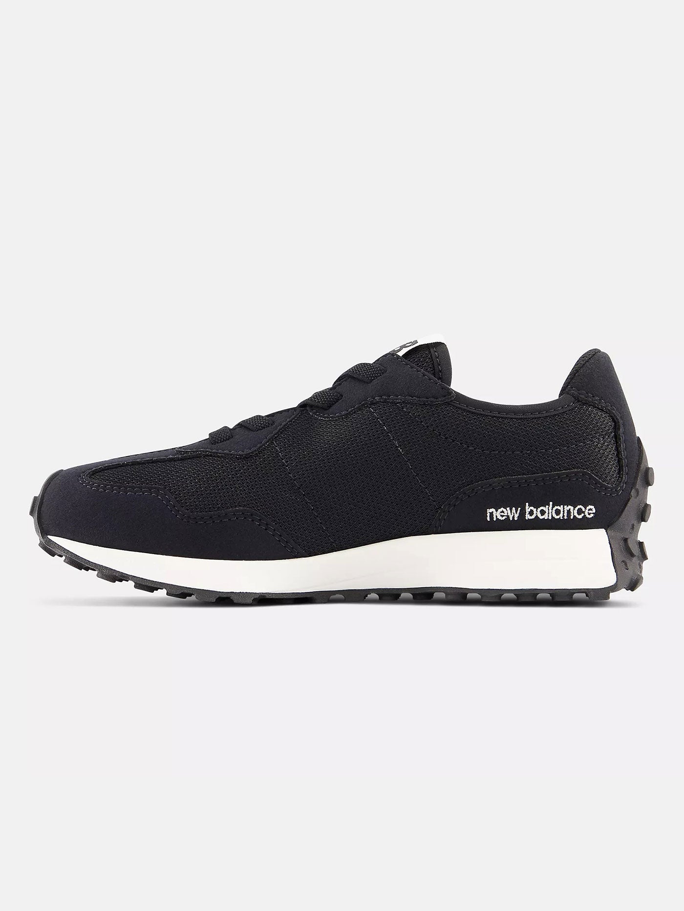 327 Black/White Shoes (Kids 2-7)