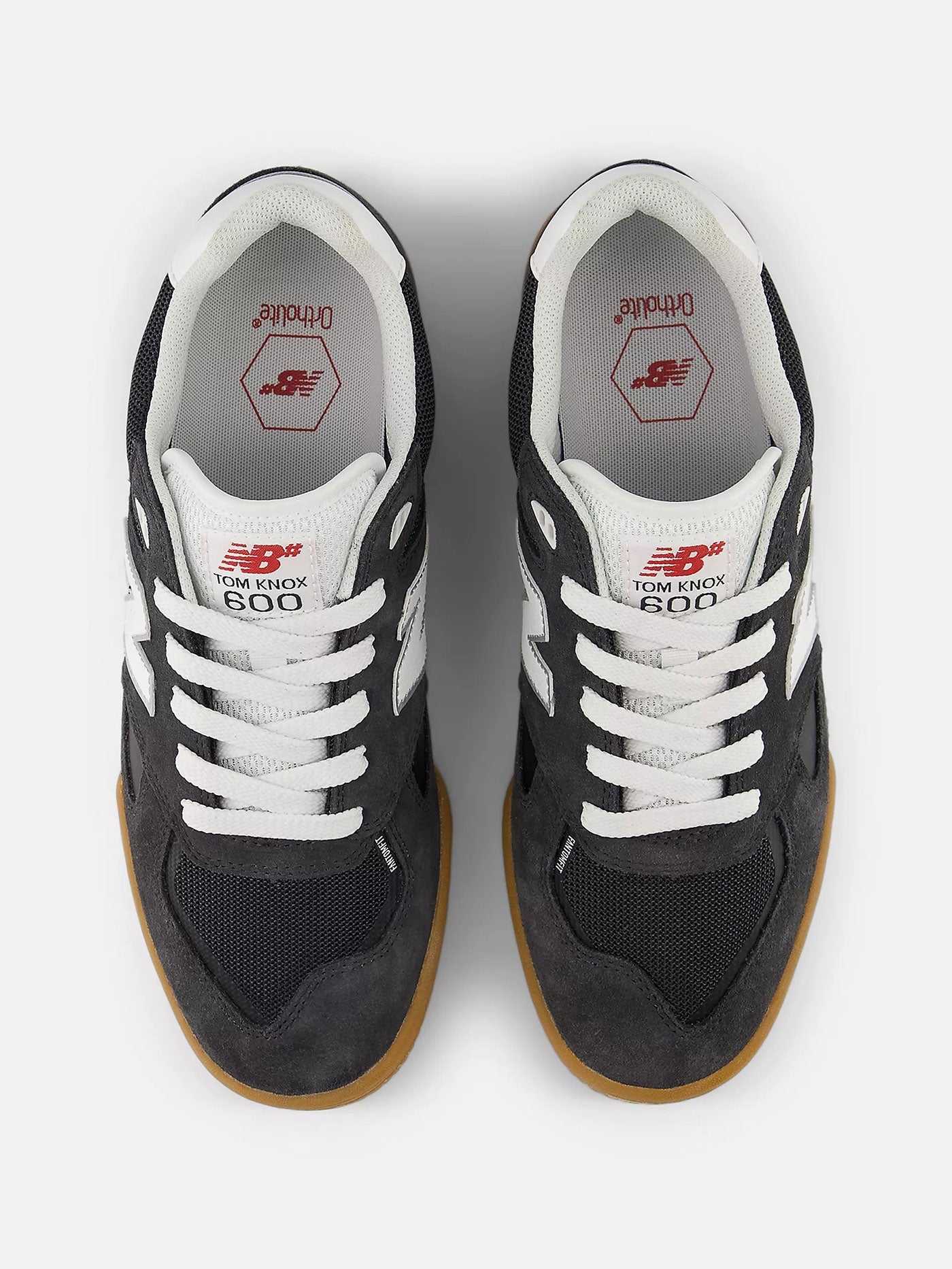 600 Tom Knox Dark Grey/White Shoes
